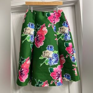 Kate Spade Floral A-Line Skirt with Pockets